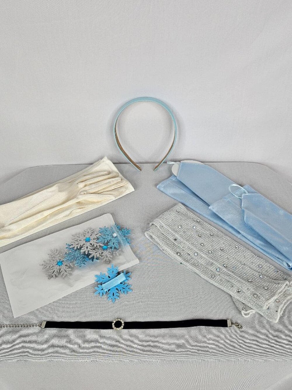 Disney Inspired Costume Bundle | Elsa Cinderella | Gloves & Accessories